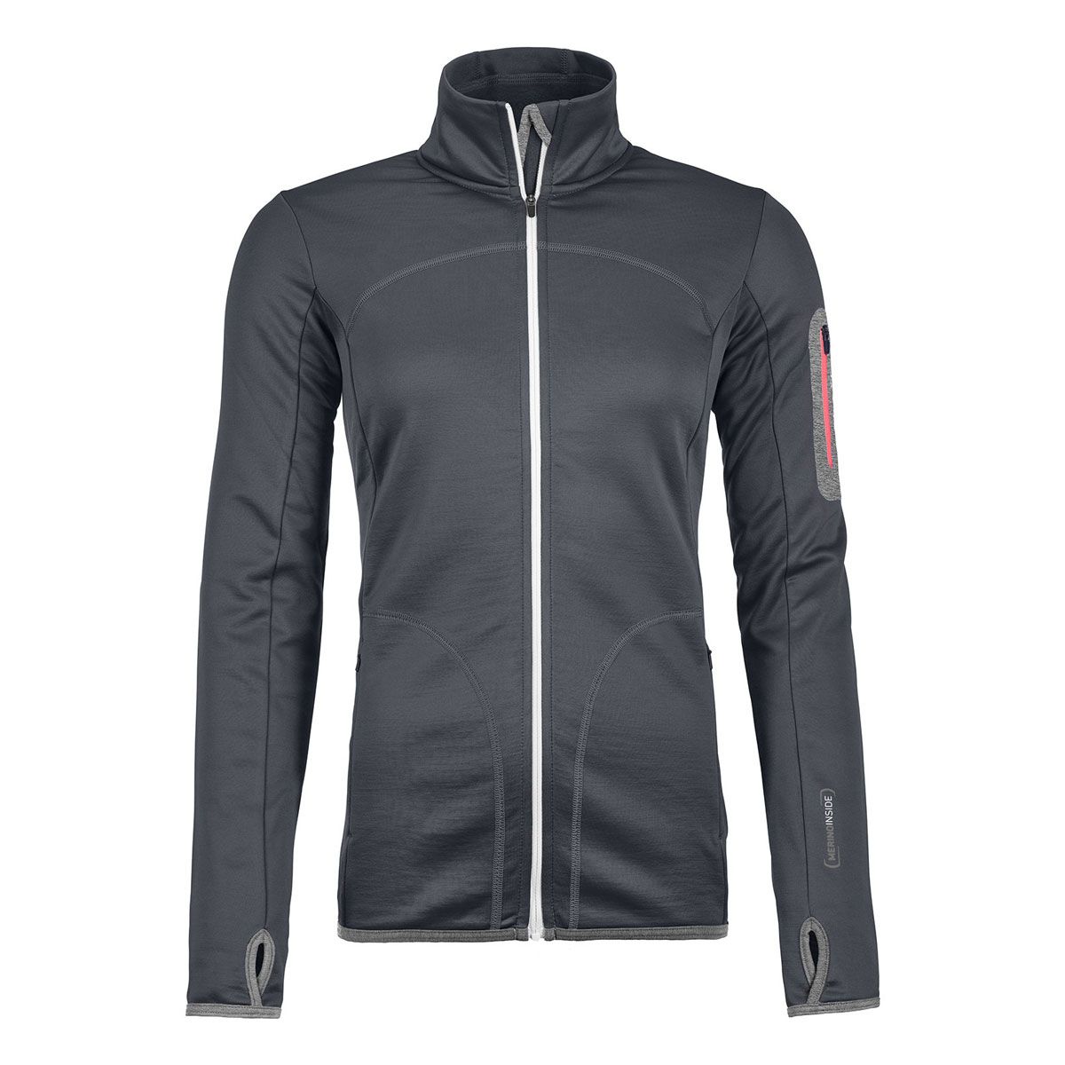 Polaire Fleece Jacket W - Black Steel