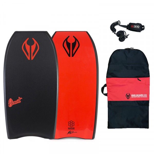 Pack bodyboard Element black f.red