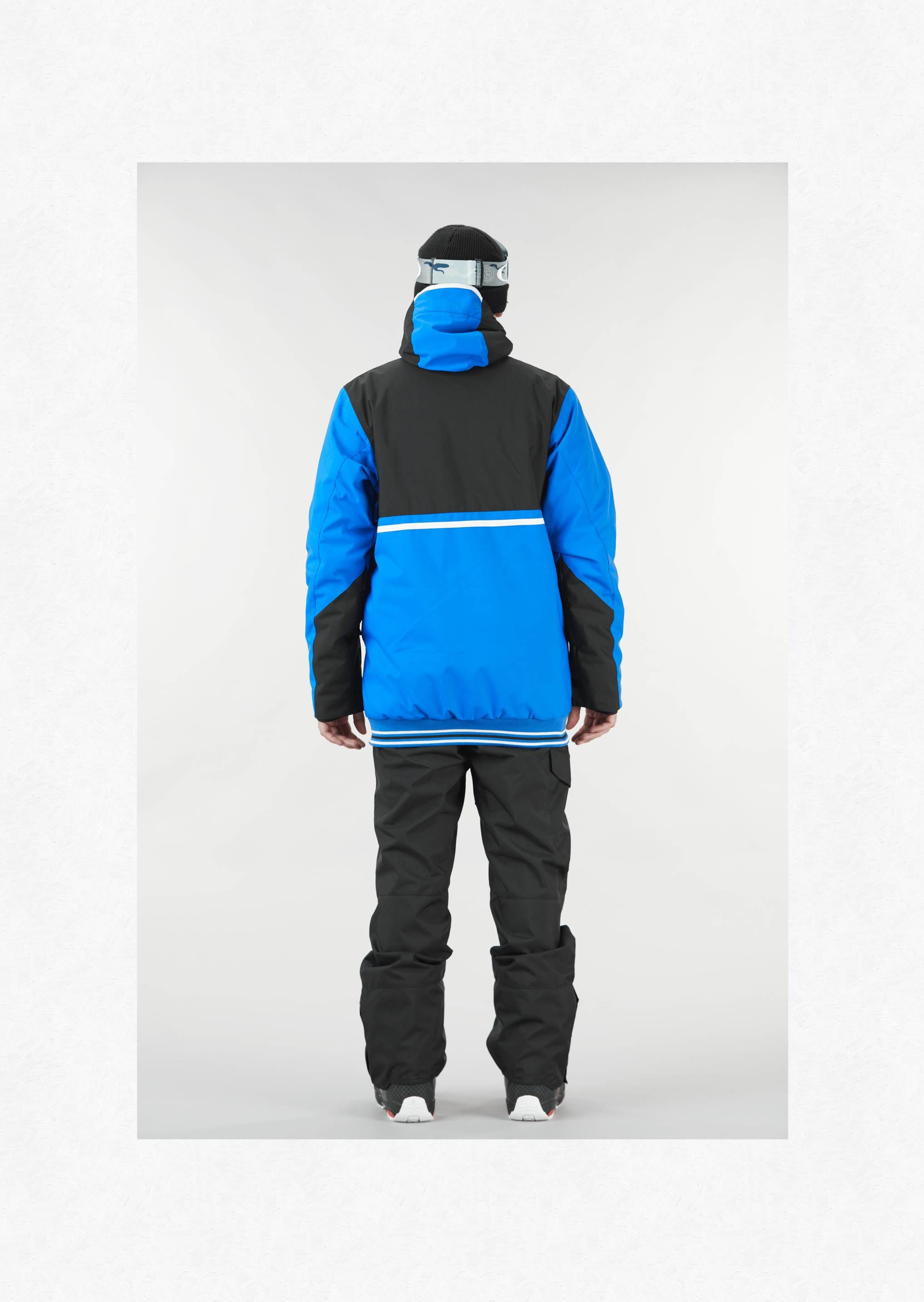 Veste de ski Panel - noir/bleu