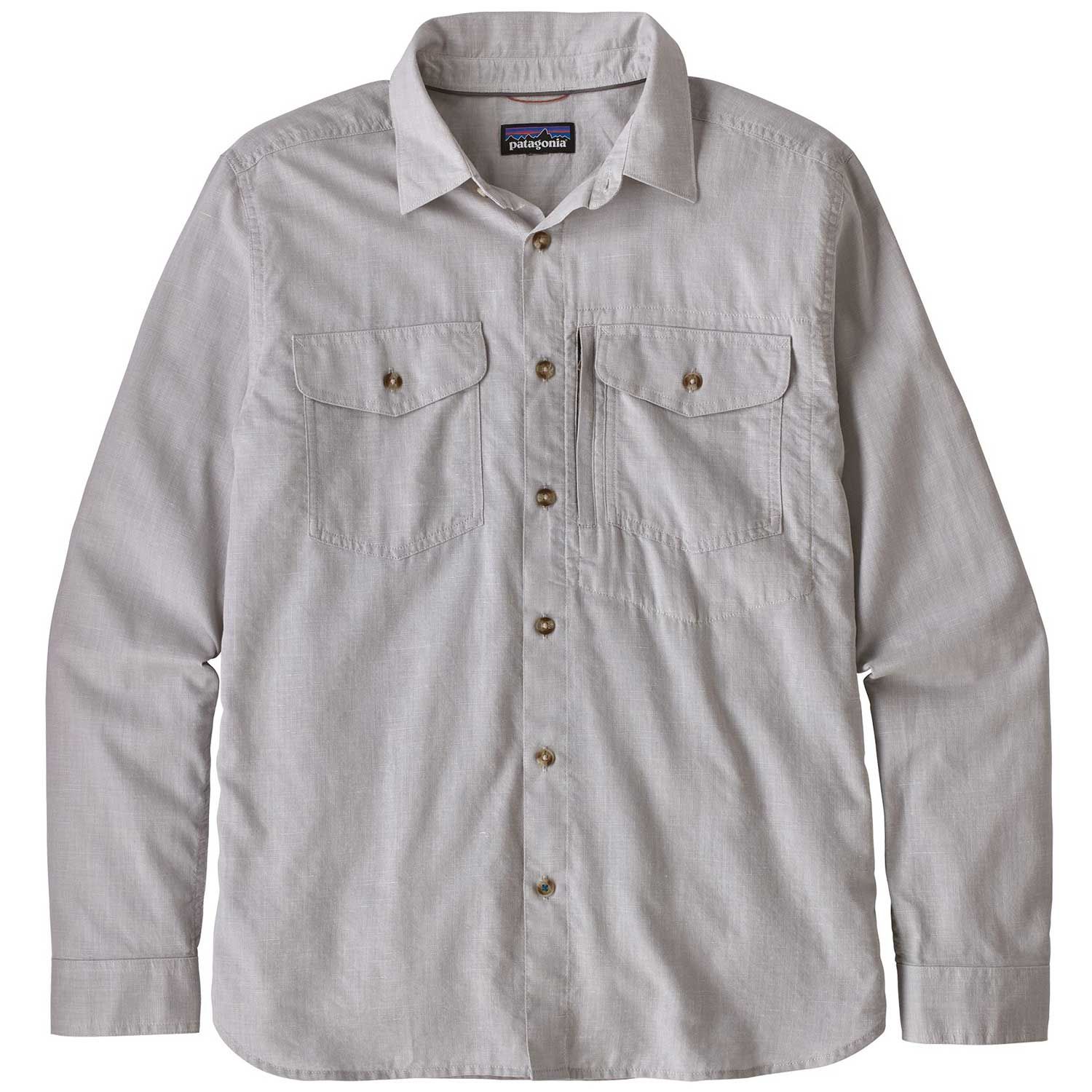 Chemise Men's Long-Sleeved Cayo Largo II Shirt gris