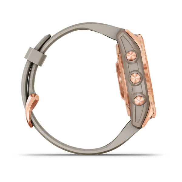 Fénix 7S Solar - Rose Gold bracelet Beige