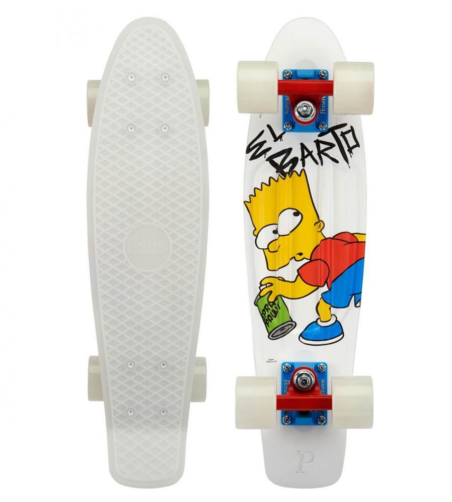 Skateboard Cruiser Simpsons El Barto Bart 22" - Penny 