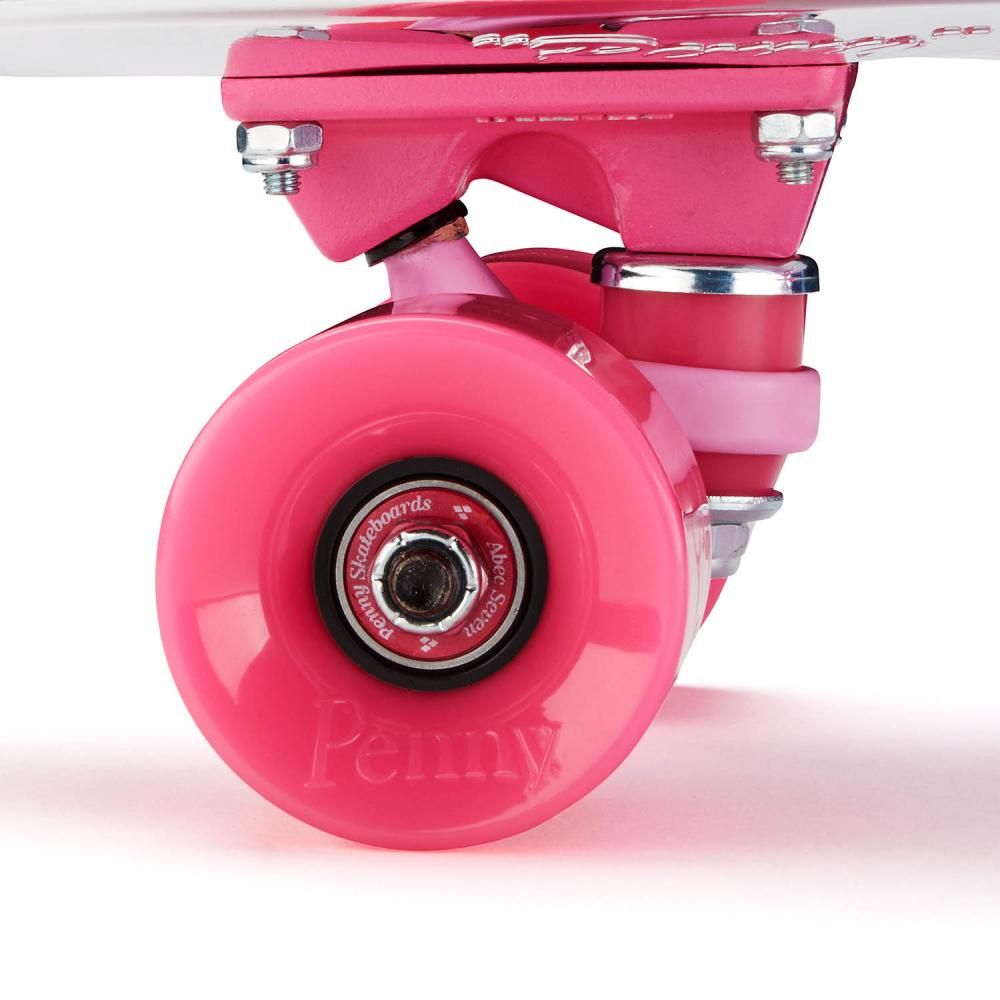 Skateboard Cruiser Rose Argent 22"