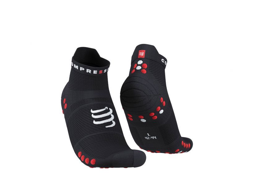 Chaussette de running Pro Racing Socks V4.0 Run Low - Black Red