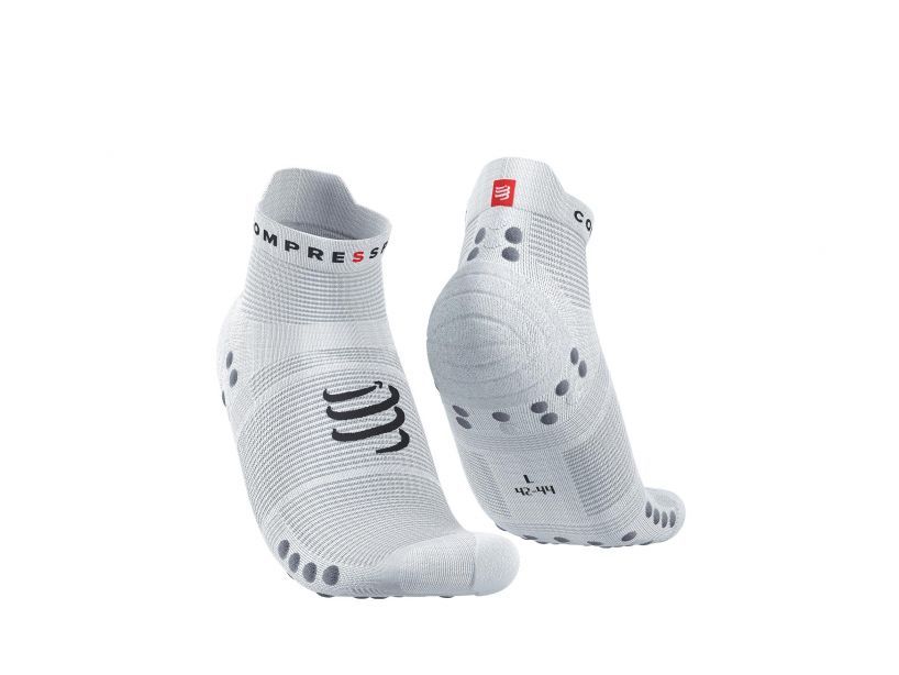 Chaussette de running Pro Racing Socks V4.0 Run Low - White Alloy