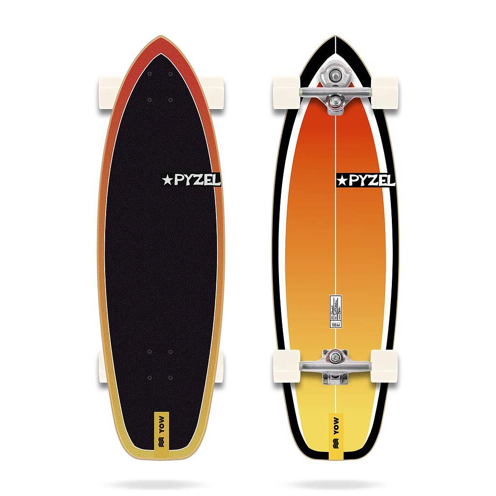 Surfskate Complet YOW x Pyzel Ghost  - 33.5"