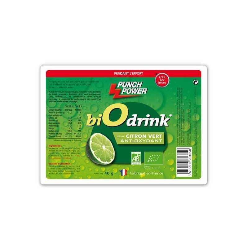 Sachet Biodrink 40 g - Citron Vert