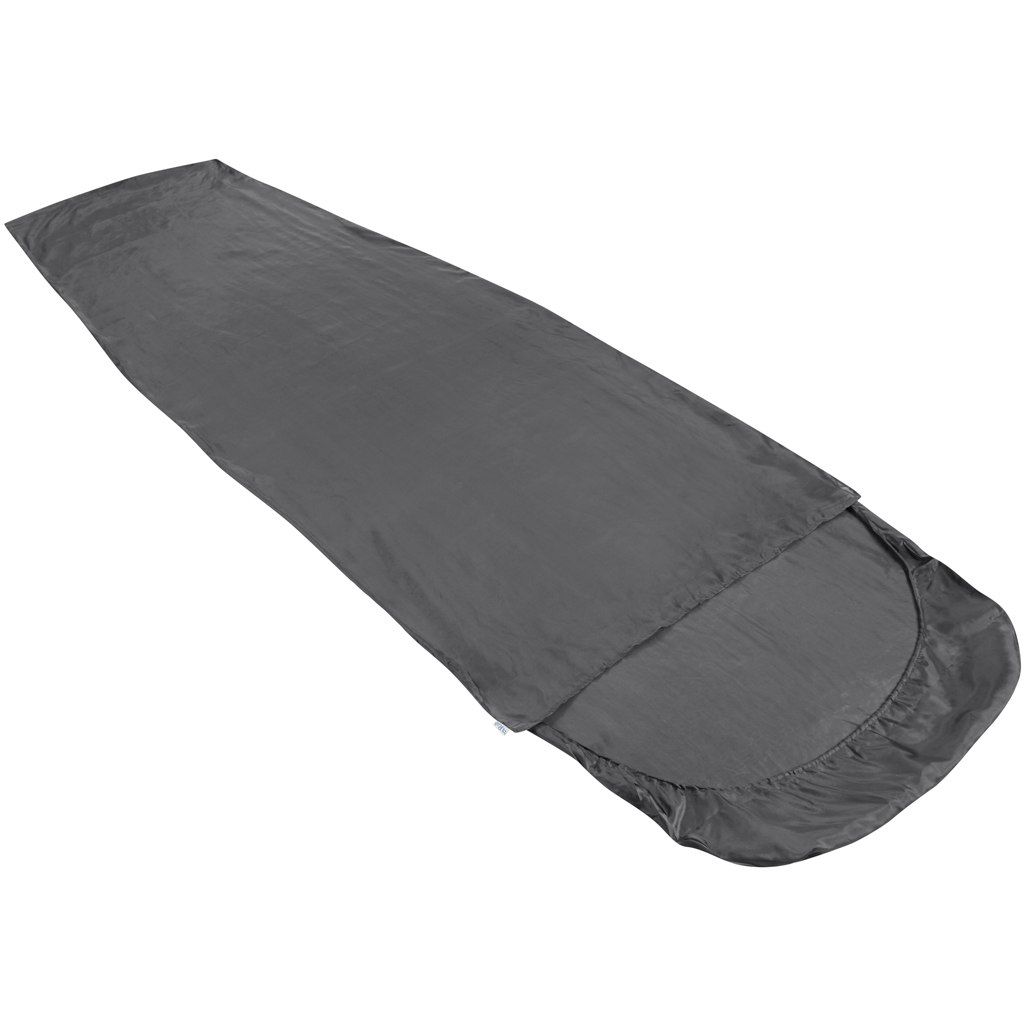 Drap Silk Ascent Hooded Sleeping Bag Liner - Slate