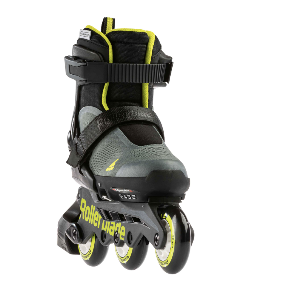 Rollers Microblade Free 3WD Junior - Anthracite Lime