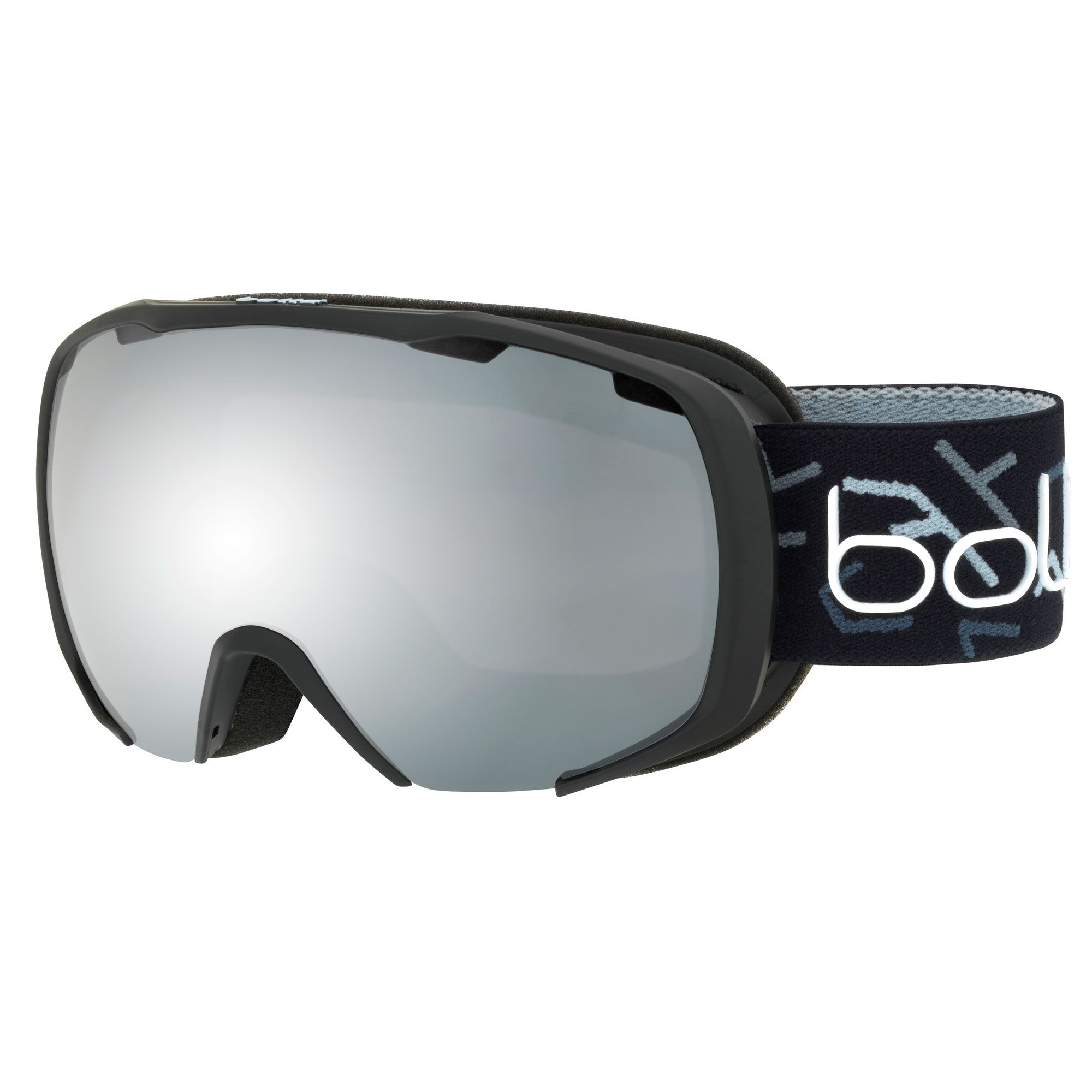 Masque de Ski Royal - Matte Black - Grey Black Chrome - Cat.3