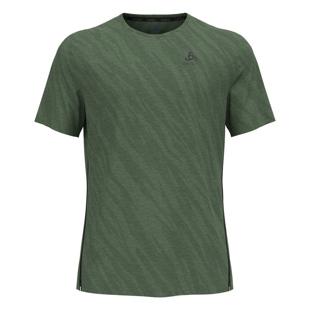 Tee Shirt de running à manches courtes Zeroweight Engineered Chill-Tec - Loden Frost Melange