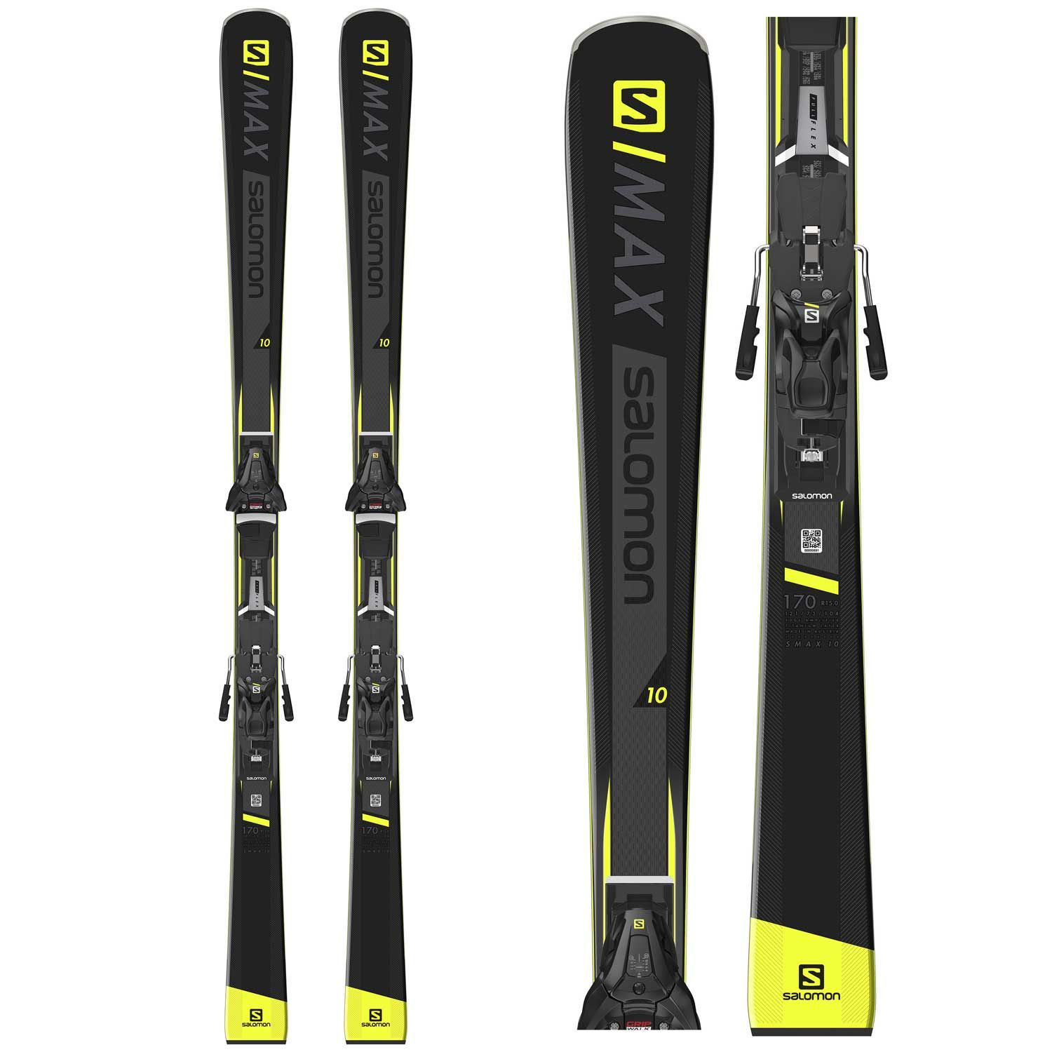 Pack ski E S/MAX 10 + Z12 Walk F80 Bk/Y 2019