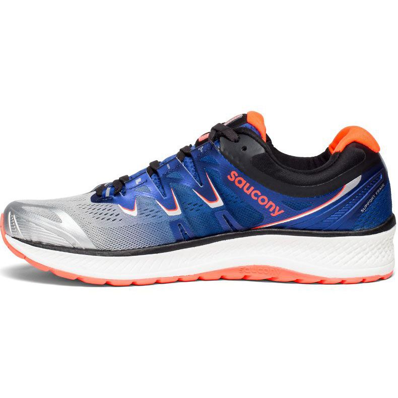 Saucony Triumph Iso 4 Homme silver-blue-red