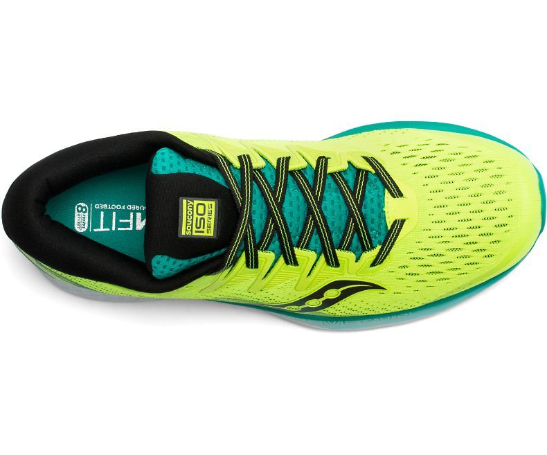 Chaussure de Running Ride ISO 2 - Citron/Green - Homme