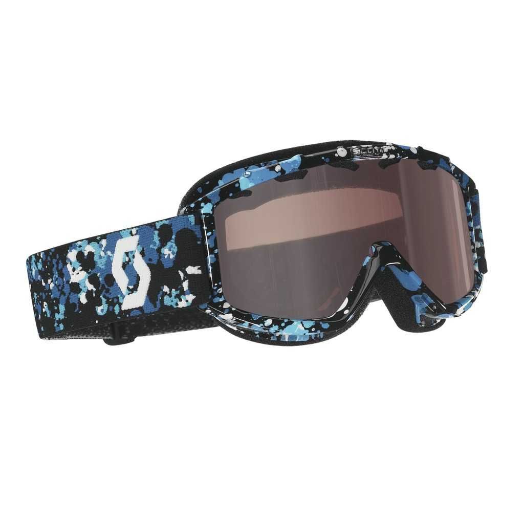 Masque De Ski Jr Hook Up Acs - Speckle Black Blue Silver Chrome