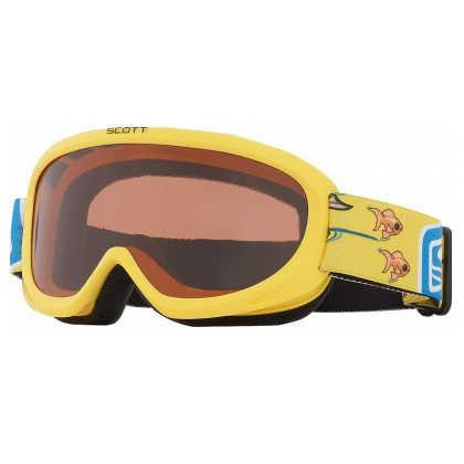 Masque De Ski Kid Icon - Yellow Poisson Amplifier Cat 2