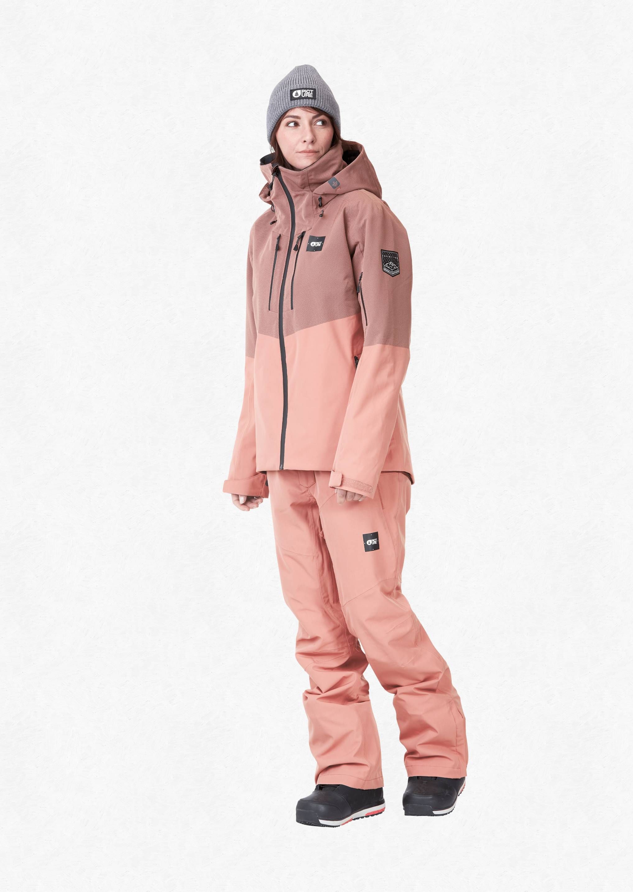 Blouson de ski/snowboard Signa - misty pink