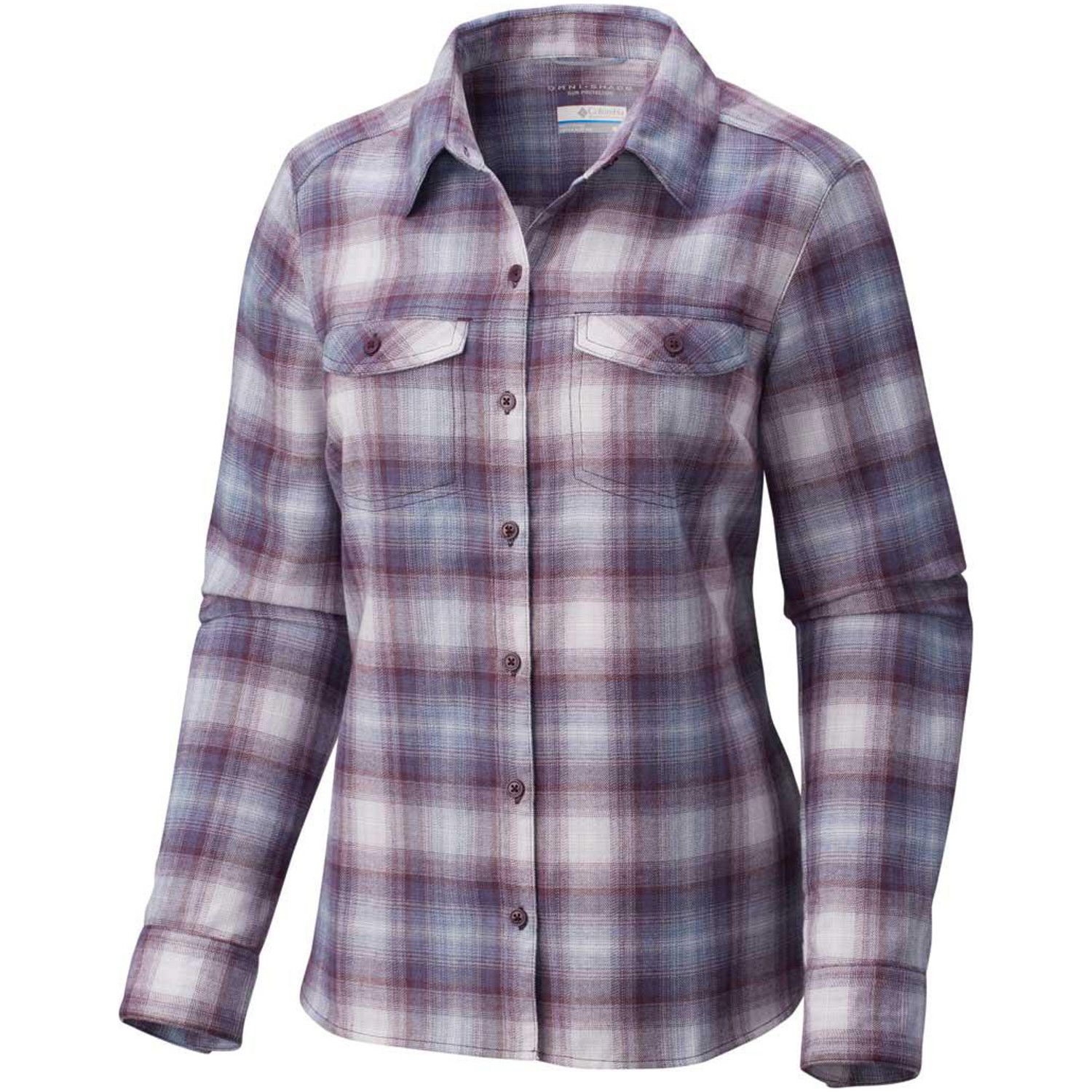 Silver Ridge Long Sleeves Shirt PURPLE