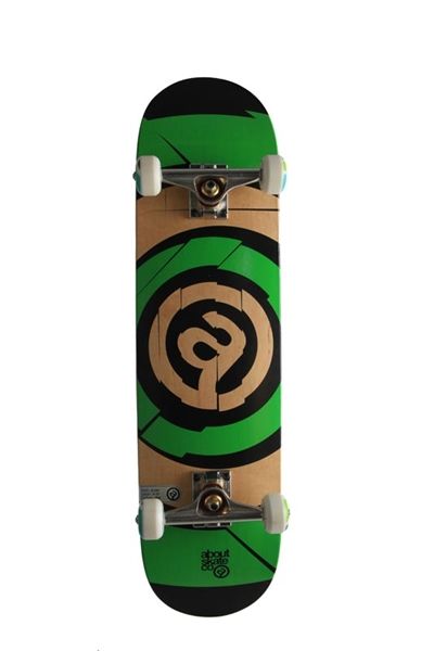 Planche de skateboard Complete 8.125 Target Green