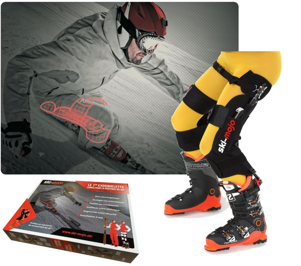 Ski Mojo Gold 2020 - Exosquelette pour skieur - Orthèse spéciale ski