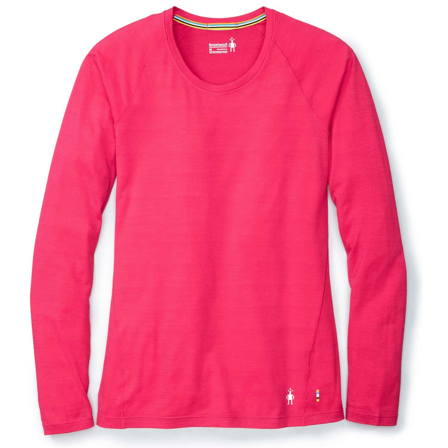 T-shirt Femme Merino 150 Baselayer Pattern Long Sleeve - Rose