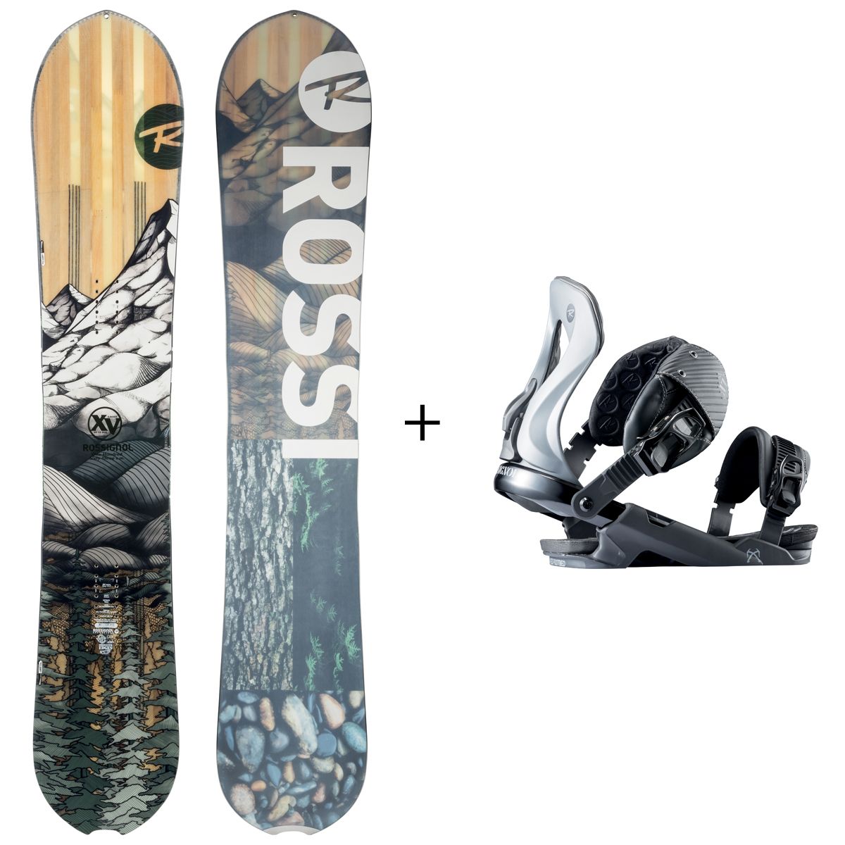 Pack Rossignol Snowboard XV + Fixation XV M/L  