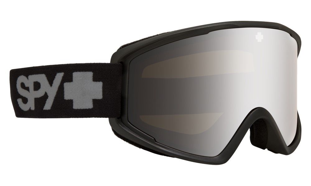Masque de Ski Crusher Elite - Matte Black - HD Bronze w/ Silver Spectra Mirror