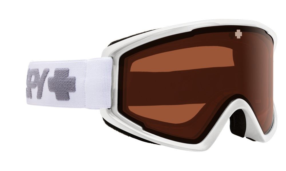 Masque de Ski Crusher Elite - Matte White -  HD LL Persimmon