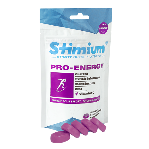 3 sachets de 4 gommes Stimium Pro-Energy