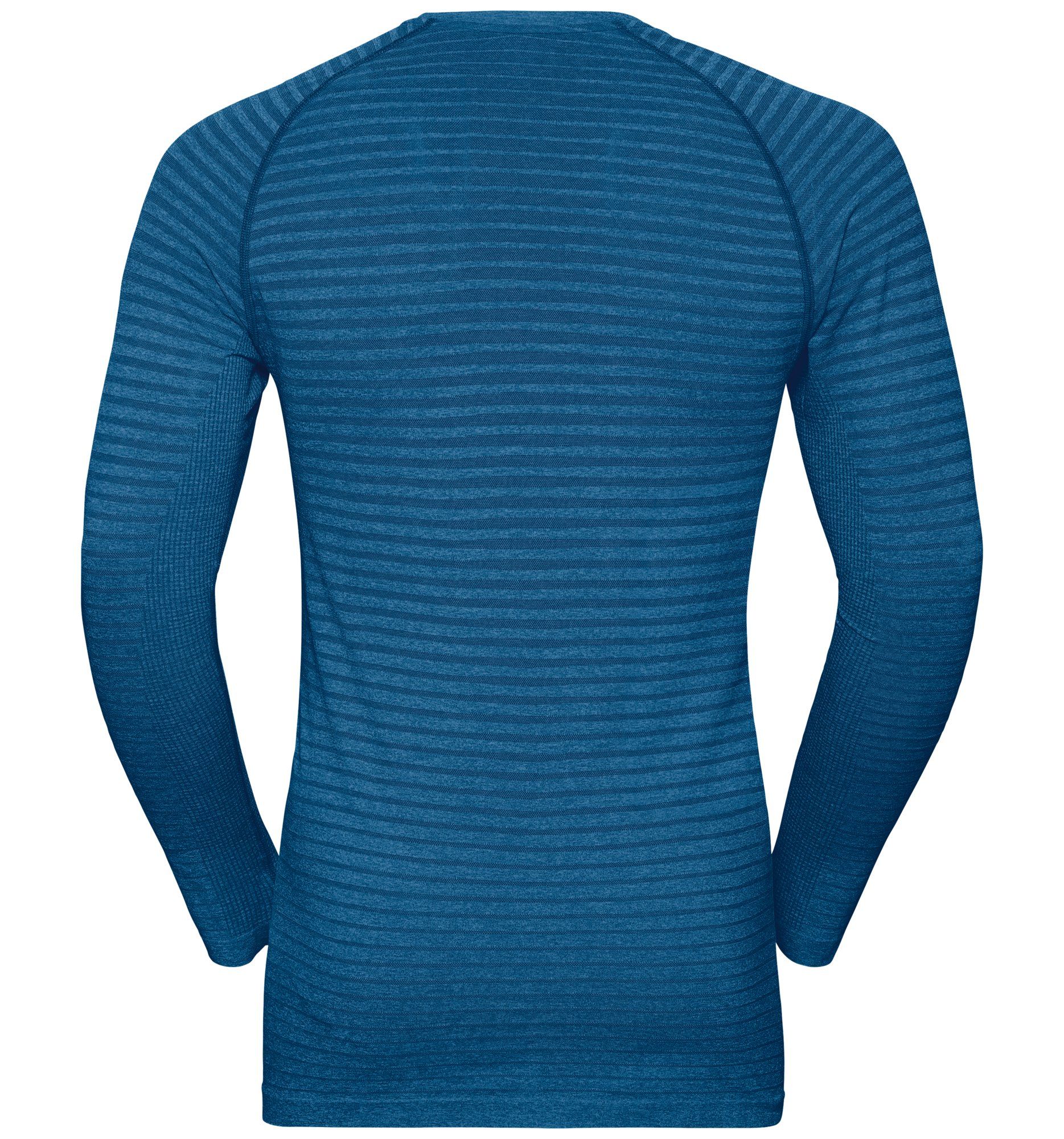 Seamless Element Mykonos Blue melange - T-shirt à manches longues homme