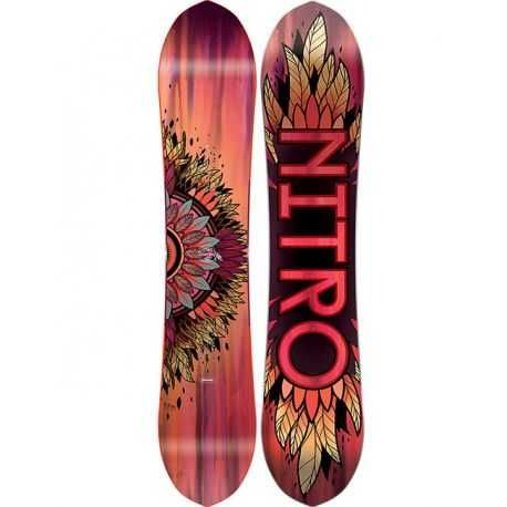 Planche de snowboard nitro Sweet leaf 2018
