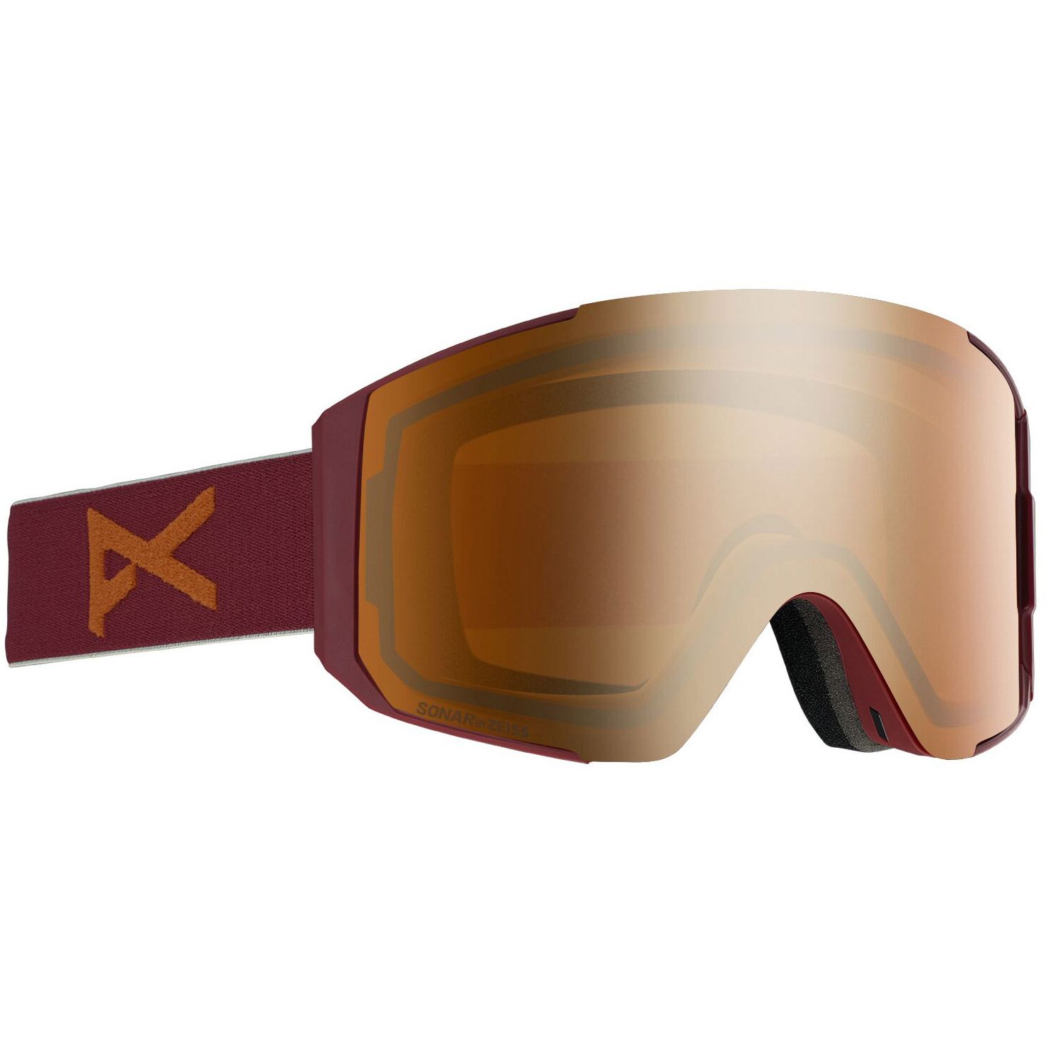Masque de Ski Sync - Maroon - Sonar Bronze + Sonar Infrared