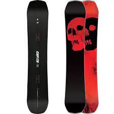 Planche de snowboard black snowboard of Death
