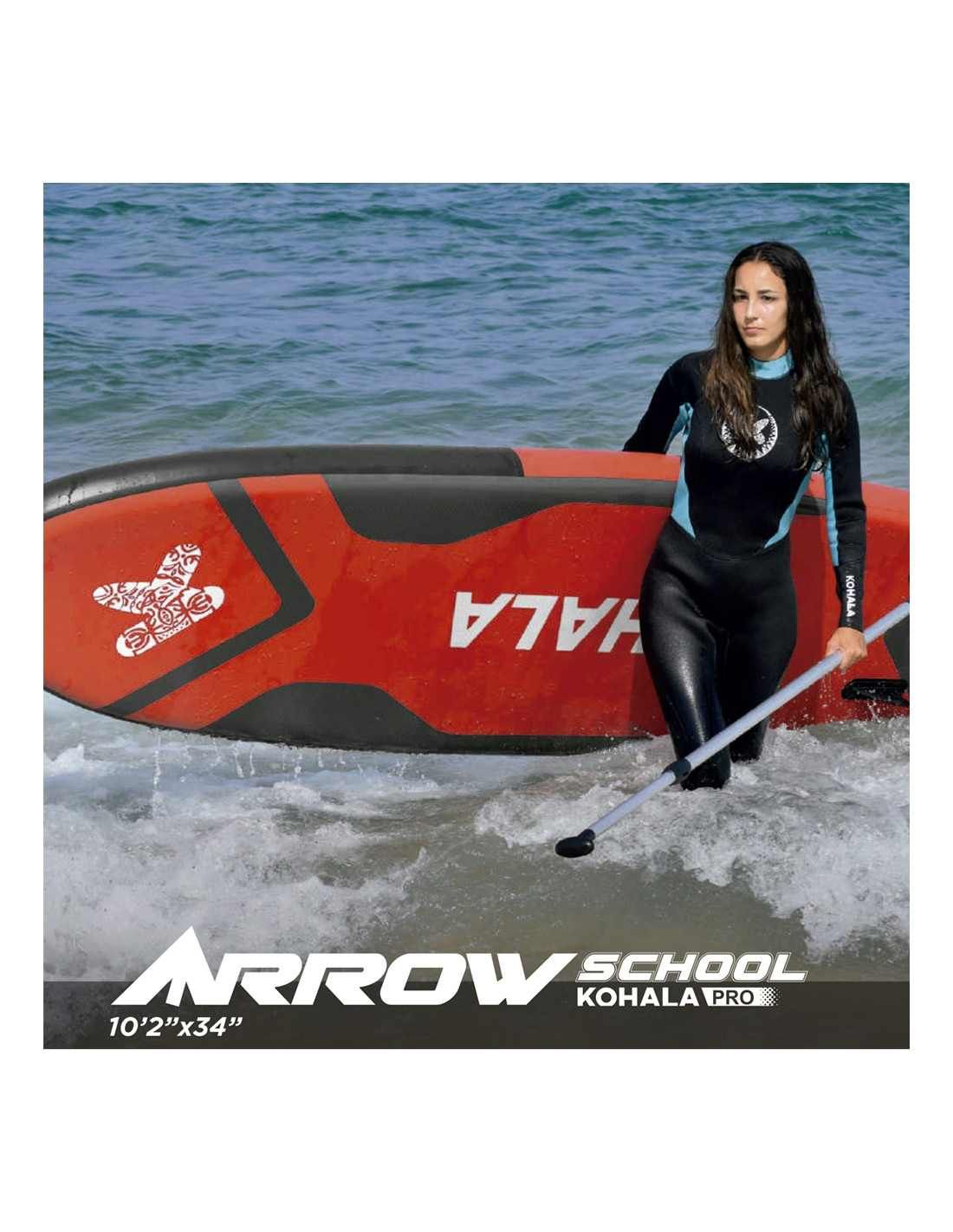 Stand Up Paddle Gonflable kohala 10'2 Arrow School pack