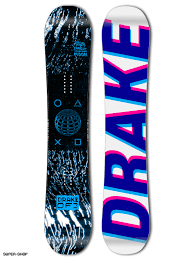 pack de snowboard drake df3 + fixation 