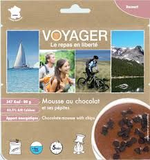 Voyager Mousse au Chocolat et ses Pépites 80g/170g