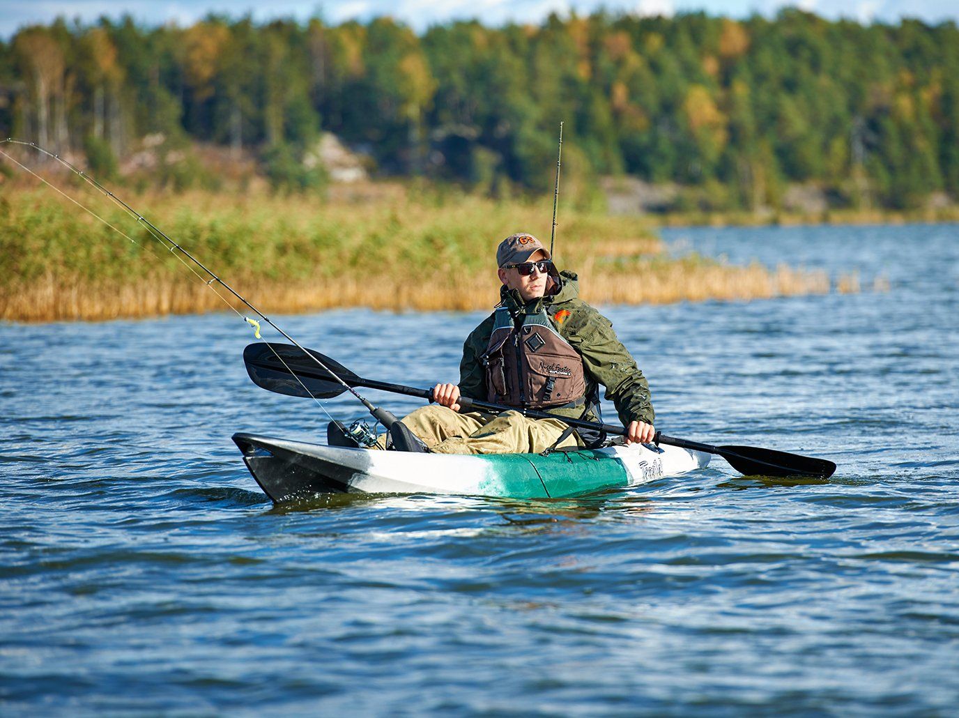 Kayak TEQUILA ANGLER modulable pour pêche tandem