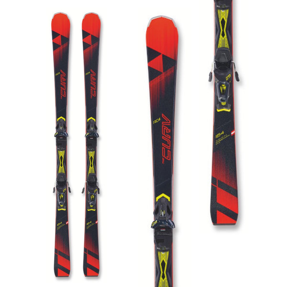 Pack skis FISCHER RC4 The Curv Ti + RC4 Z11 - 2019 