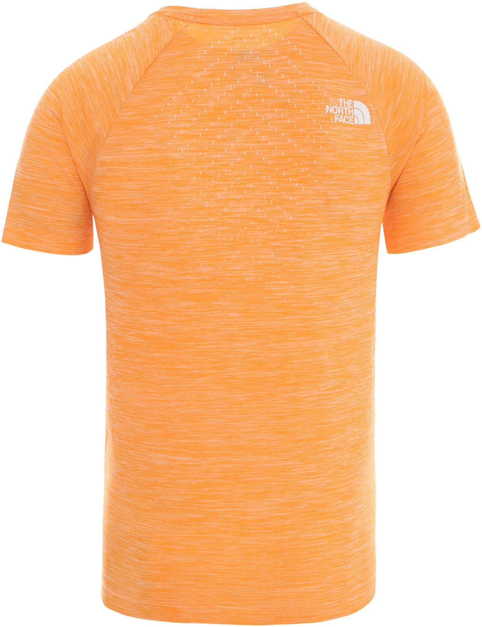 T-Shirt de Randonnée Impedor, Flame Orange Withe Heathr