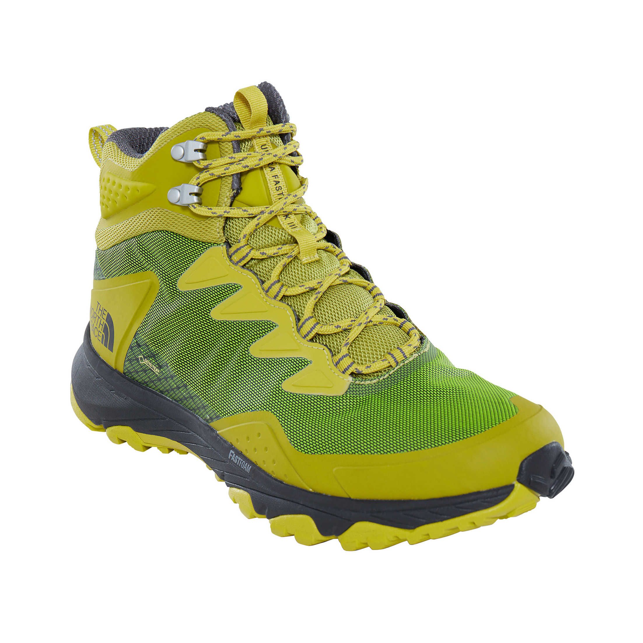 The North Face Ultra Fastpack III Mid GTX - Citronelle Green/Zinc Grey 
