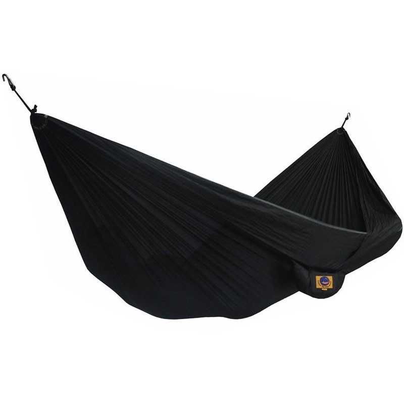 Hamac Simple Toile De Parachute Noir