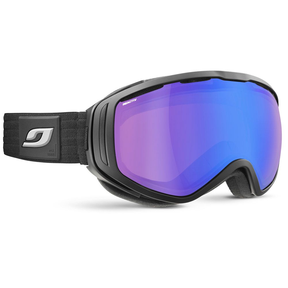 Masque de Ski Titan OTG - Noir - Reactiv Performance 1-3 Bleu