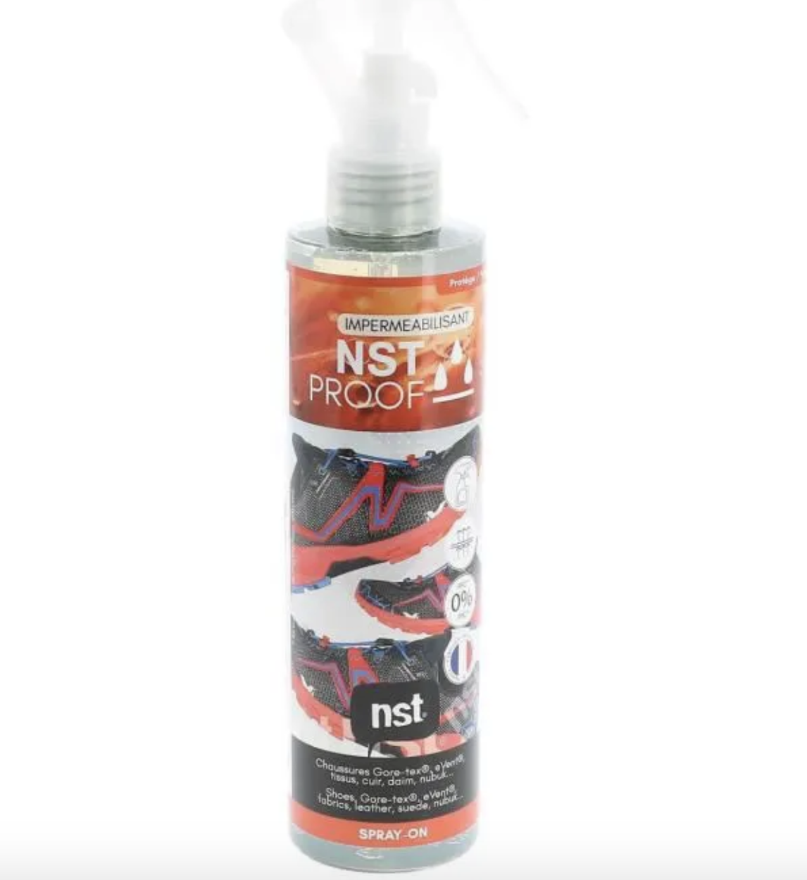 NST Proof Spray Shoes 250ml Entretien chaussures : Snowleader