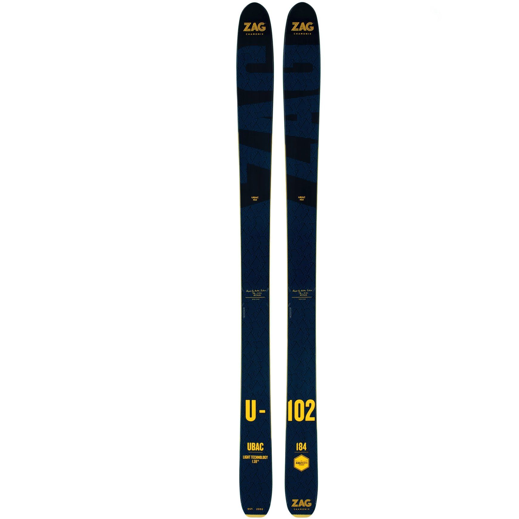 ZAG Ski UBAC 102 2021 chez sports Aventure