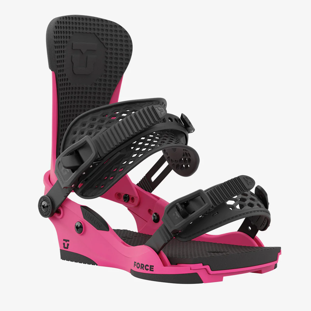Fixation de snowboard Force - Hot Pink