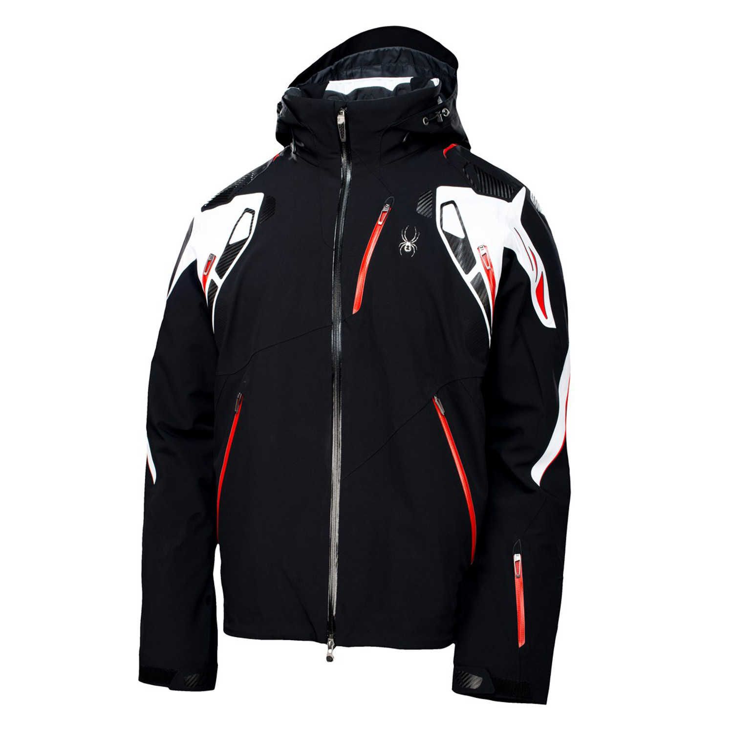 Veste de ski Pinnacle Spyder - Noir blanc rouge SPYDER - Sports