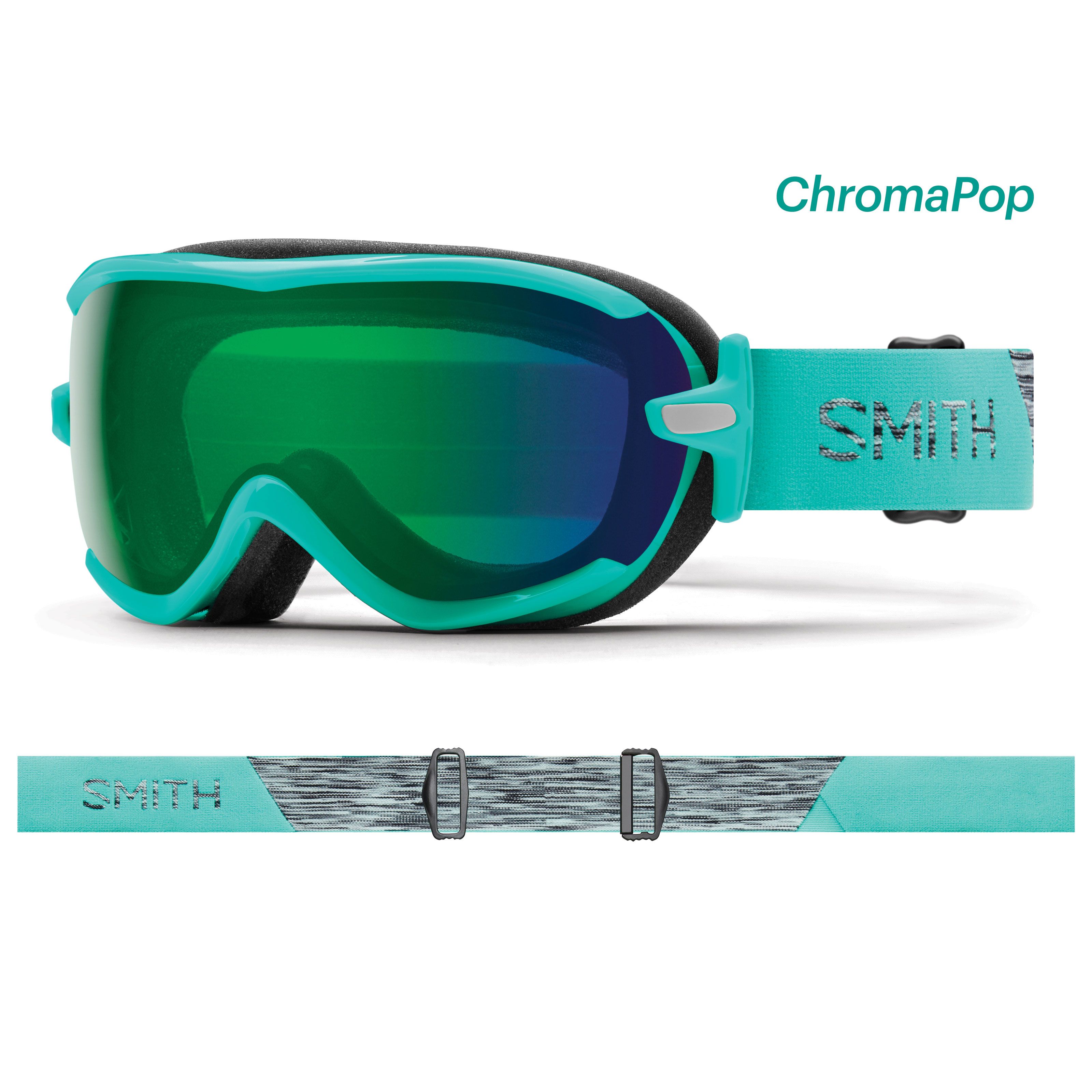 Masque de Ski Virtue - Opal - ChromaPop Everyday Green Mirror