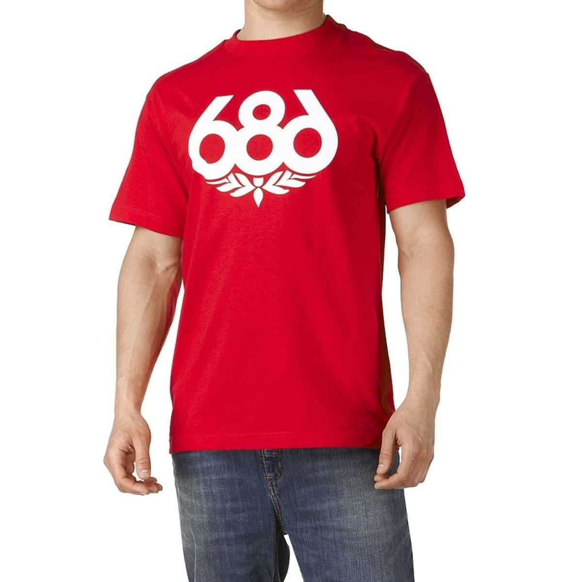 686 wreath red