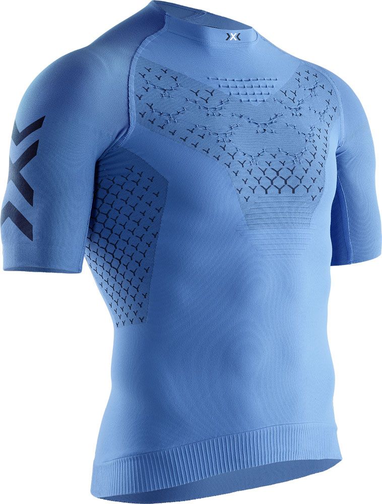 T-shirt Twyce 4.0 Run Shirt Sh Lg Men - Bleu