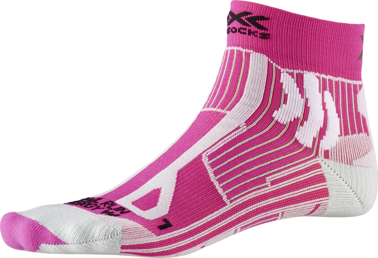 Chaussettes X-Socks Trail Run Energy Femme Rose